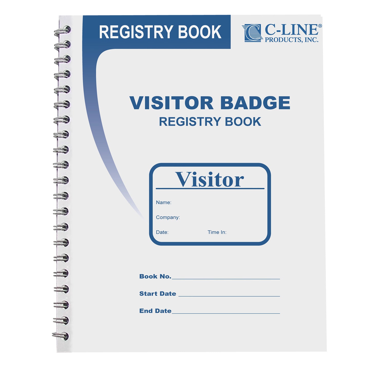 Visitor Badges with Registry Log, 1/BX, 97030