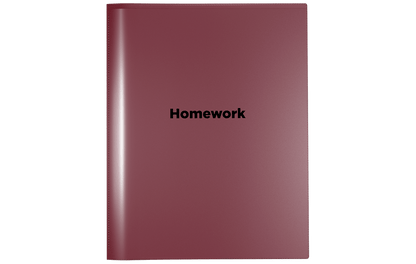 Nicky's Homework (Homework/Assignment Folder) 6 Pack