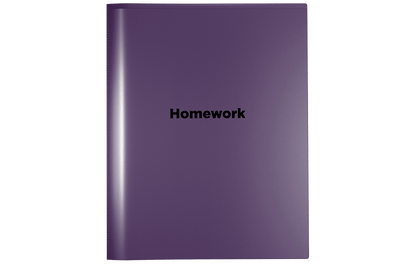 Nicky's Homework (Homework/Assignment Folder) 6 Pack