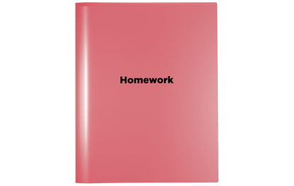 Nicky's Homework (Homework/Assignment Folder) 6 Pack