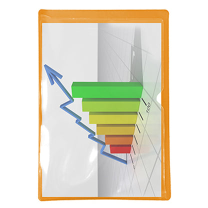 CENTURY-SAFE PAPERWORK ARRANGERS, LEGAL SIZE - Tangerine