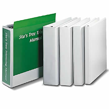 DISPLAY 3 RING VIEW BINDER - 1IN O-RING - WHITE