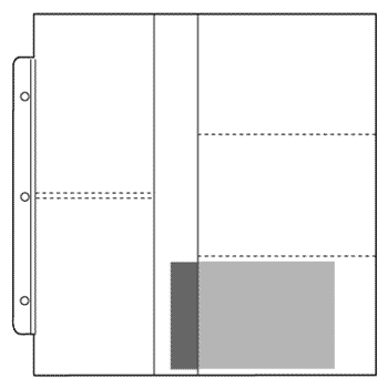 EZ2C? POLY PRO PHOTO PAGES, HOLDS 10 - 4X6 (10/PK)