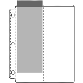 EZ2C POLY PHOTO PAGES, APS - HOLDS 4 - 4INX 11 (2