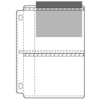 CENTURY POLY PHOTO ID PAGES, HOLDS 4 - 5INX 7IN(25