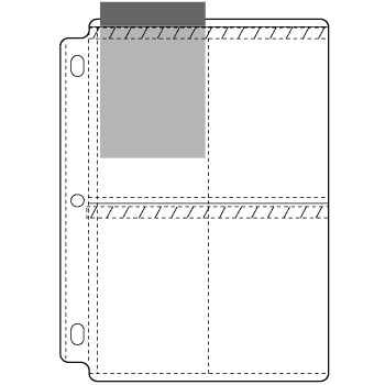 EZ2C POLY PHOTO ID PAGES, HOLDS 8 - 3-1/2INX 5-1/