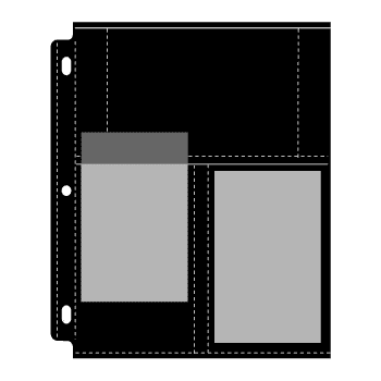 EZ2C POLY PHOTO PAGES, GALLERY - HOLDS 6 - 4INX 6